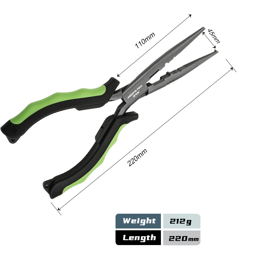 Alicate de Pesca JIGGINGPRO co - Saltwater Line avaliação e preço