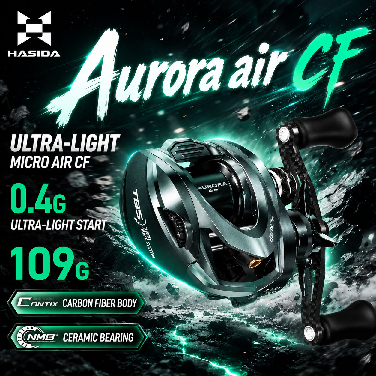 Carretilha de Pesca HASIDA Aur - Daiwa Reel Bg avaliação e preço