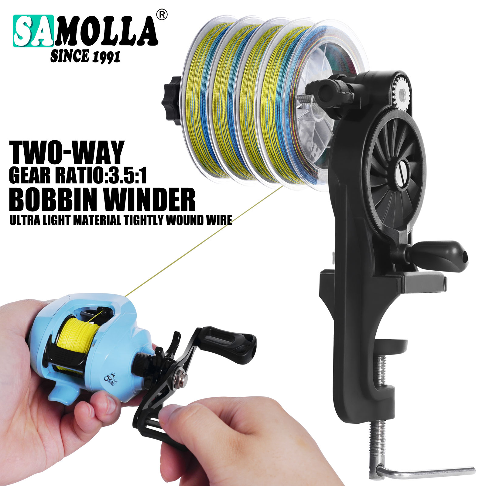 Nova linha de pesca spooler pa - Fishing Line Dispenser avaliação e preço